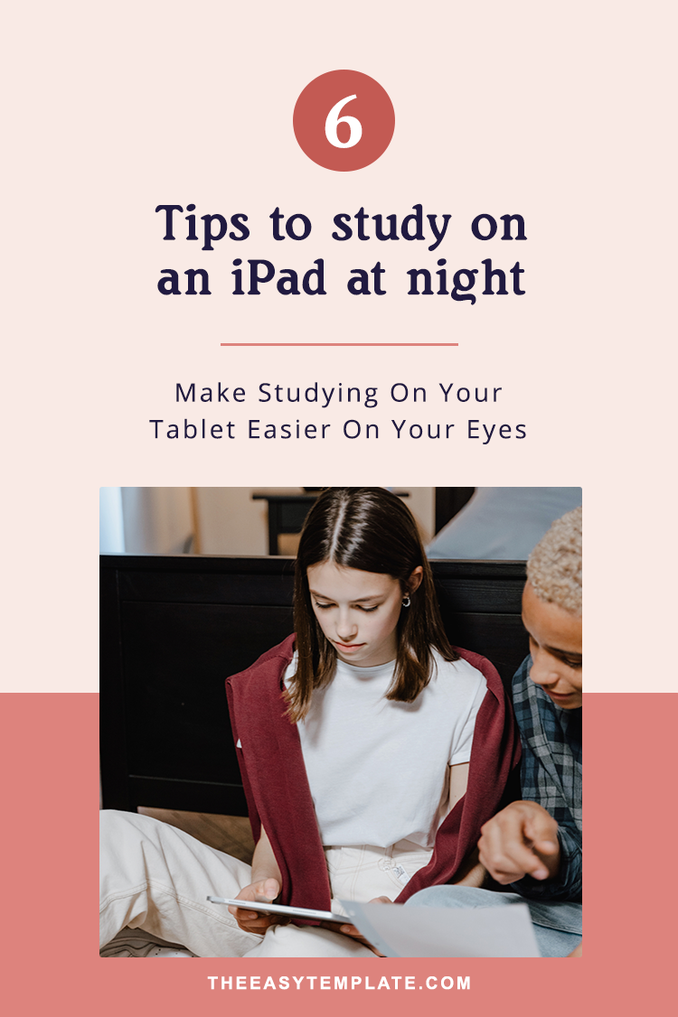 Eyes Feeling Tired? Learn How to Make Studying on Your Tablet Easier" Staring at screens for long periods can be harmful to your eyes. Learn how to make studying on your tablet more comfortable with these six simple tips, including adjusting font size, brightness settings, and using physical covers.