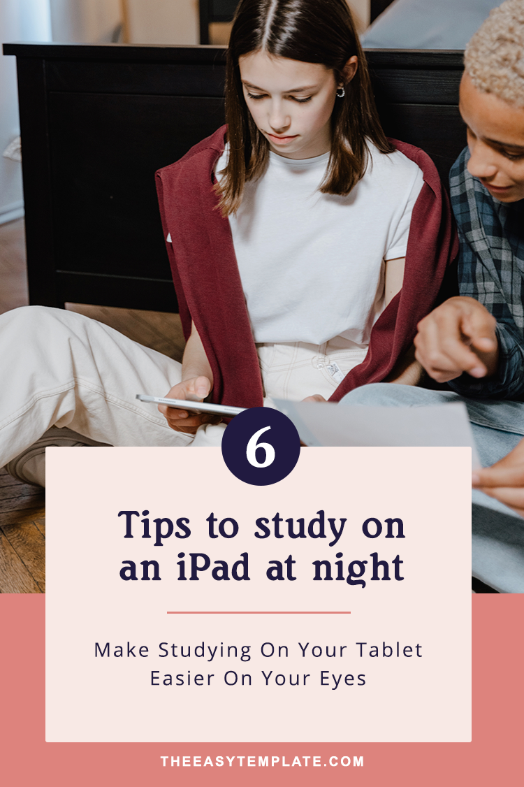 Save Your Eyes from Digital Strain: Study on Your Tablet Like a Pro" Spend hours studying on your tablet without harming your eyes! Discover how to optimize your tablet settings for a more comfortable reading experience, including dark mode digital notebooks and grayscale filters.