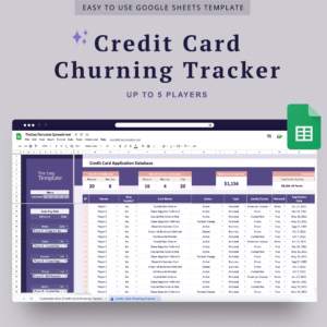 Travel Hacking Spreadsheet - The Easy Template
