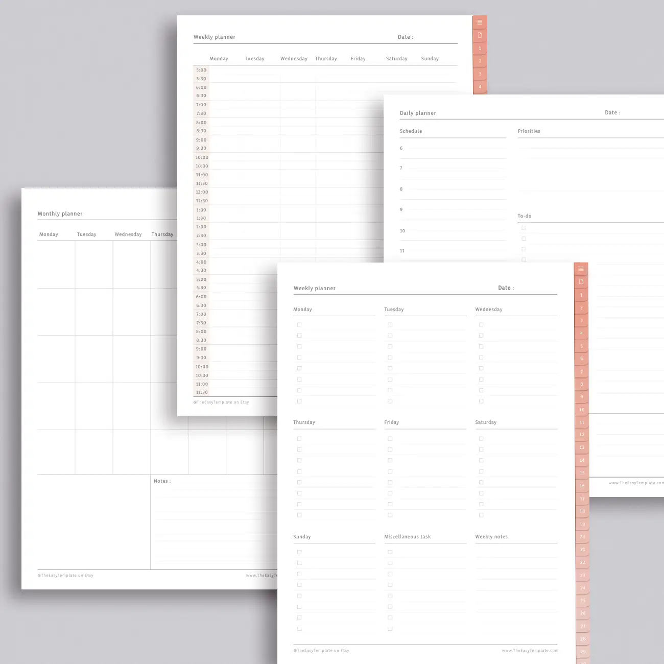 Take charge of your digital organization with our Digital Notebook, designed for Type A personalities. Featuring 31 hyperlinked tabs and 195 versatile iPad note-taking paper templates, it's a game-changer. Plan your life effectively with dedicated planner templates for daily, weekly, and monthly goals.